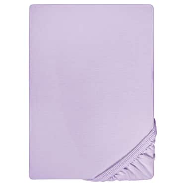 Sábana bajera microfibra interlock jersey lila 90 x 190 - 100 x 200 cm 180 x 200 - 200 x 200 cm