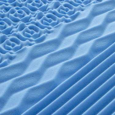 Colchón viscoelástico de 7 zonas Sleezzz Smart 160 x 200 cm, altura 18 cm, nivel de firmeza H3 con espuma con memoria de aire