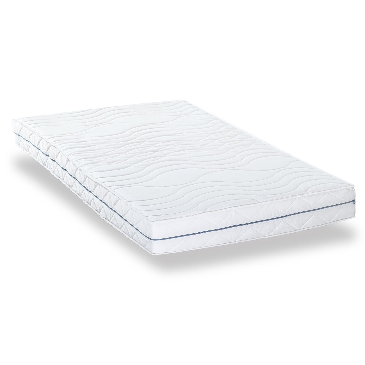 Ergonomic mattress 160x200 cm 7-zone Supportho Premium height 18 cm, firmness level H2/H3 + 2 x CloudComfort Basic microfiber bed set 135 x 200 cm + 80 x 80 cm