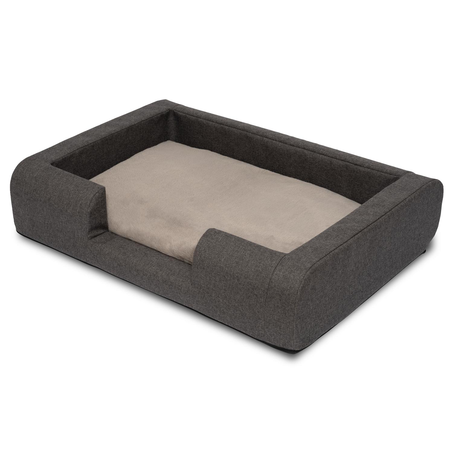 Cama ergonómica para perros Petzzz Daisy M 93 x 66 x 20 cm con cojín interior ortopédico Cama ergonómica para perros Petzzz Daisy M 93 x 66 x 20 cm con cojín interior ortopédico