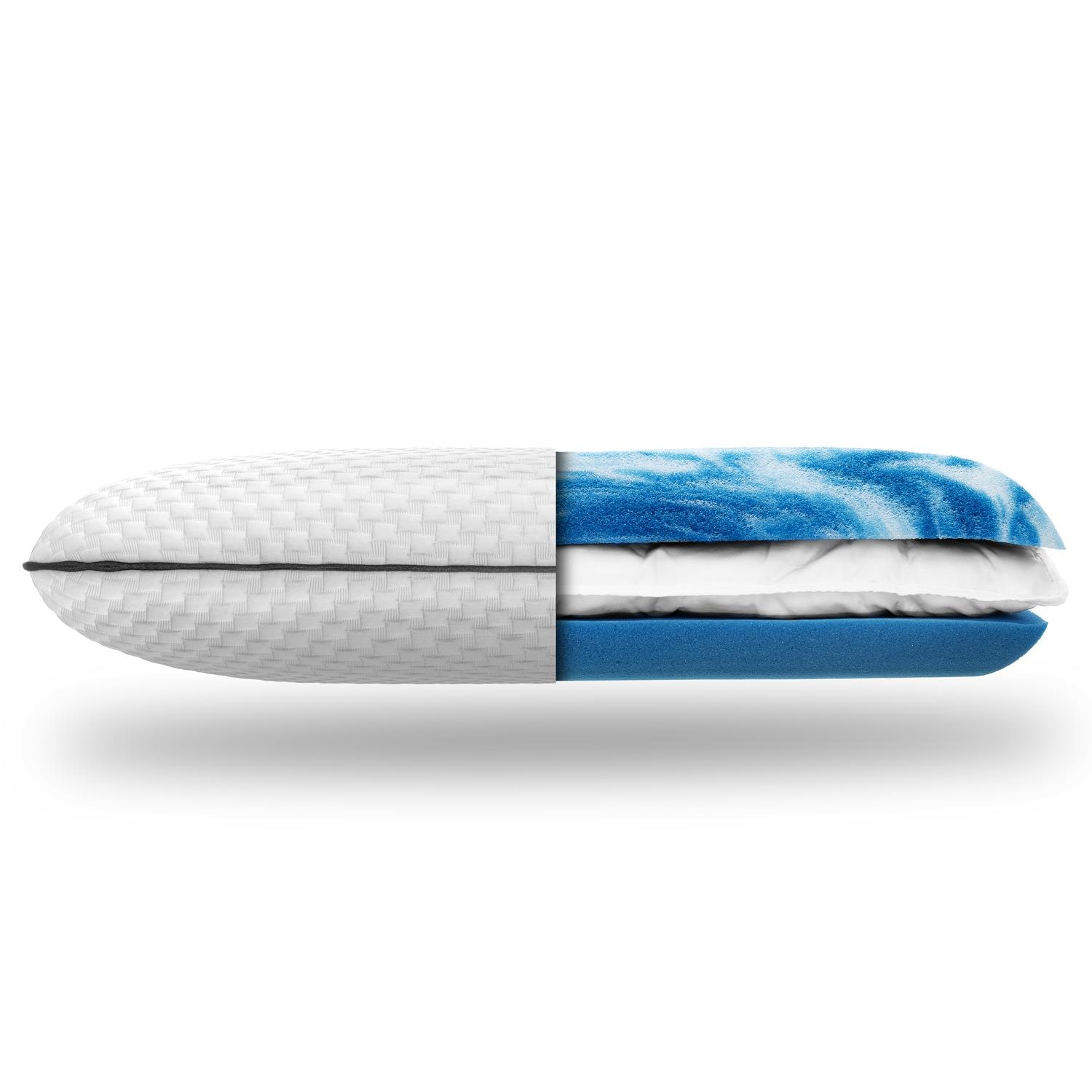 Estructura y capas – Cojín ajustable en altura Sleezzz® Smart