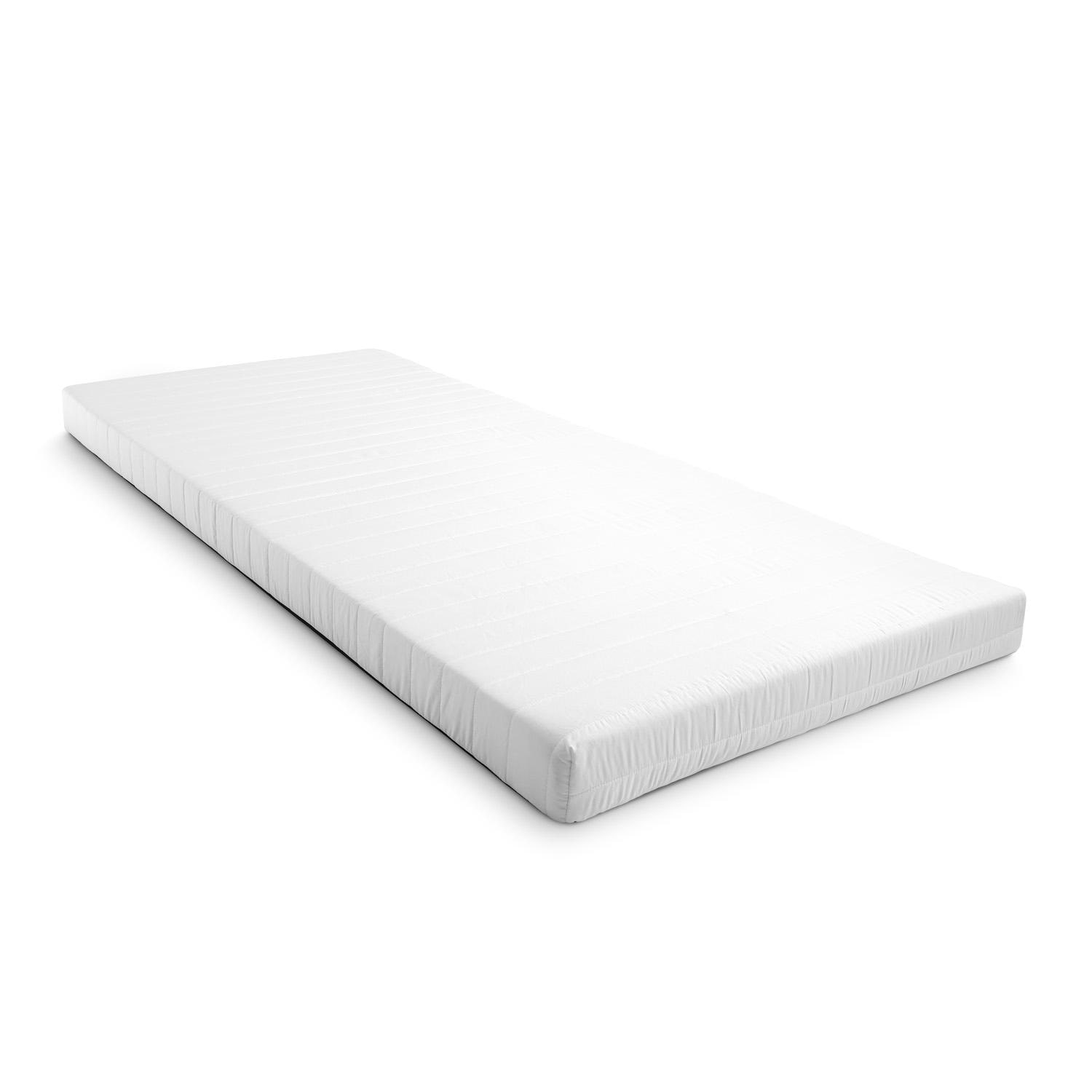 Colchón de espuma de confort K10 80 x 200 cm, altura 10 cm, grado de firmeza H3