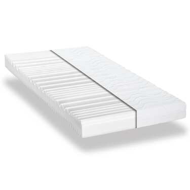 Premium 7-zoners madrass 100x200 cm CloudComfort, höjd 15 cm, fasthetsnivå H2/H3
