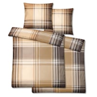 Paquete doble de ropa de cama de fibra fina 135 x 200 cm + 80 x 80 cm