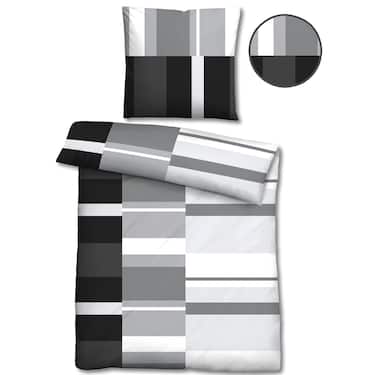 Paquete doble Castell Polycotton Renforcé ropa de cama 155 x 220 cm + 80 x 80 cm