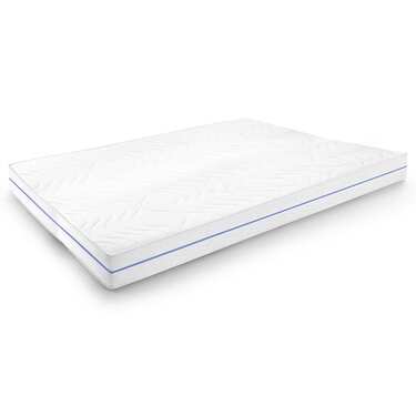 Colchón ergonómico 160x200 cm 7 zonas Supportho Premium altura 18 cm, nivel de firmeza H2/H3 + 2 x CloudComfort Basic juego de cama de microfibra 135 x 200 cm + 80 x 80 cm