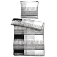 Ropa de cama de microfibra satinada 155 x 220 cm + 80 x 80 cm