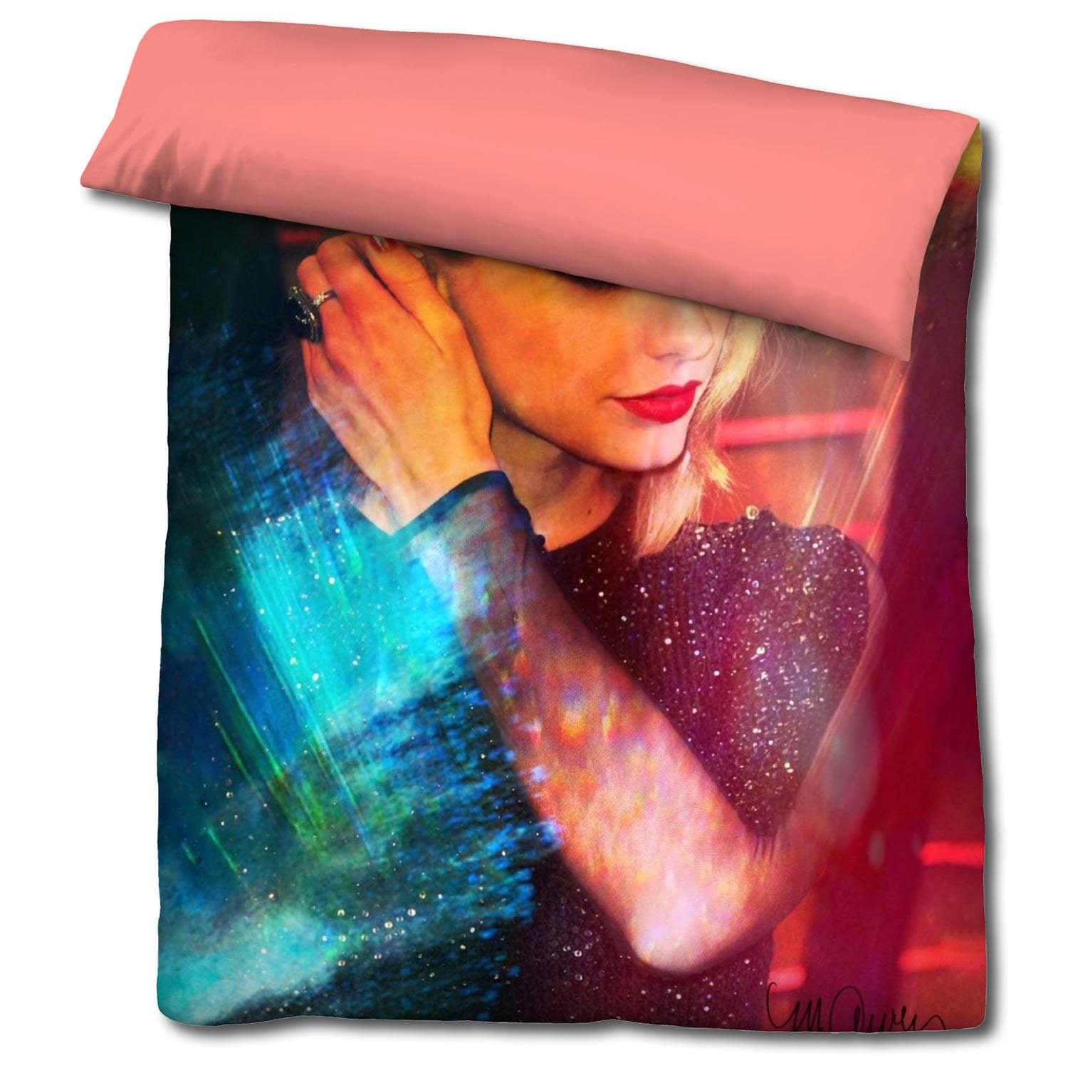 Castell microfiber reversible bed linen Taylor Swift by Sid Maurer 155 x 220 + 80 x 80 cm