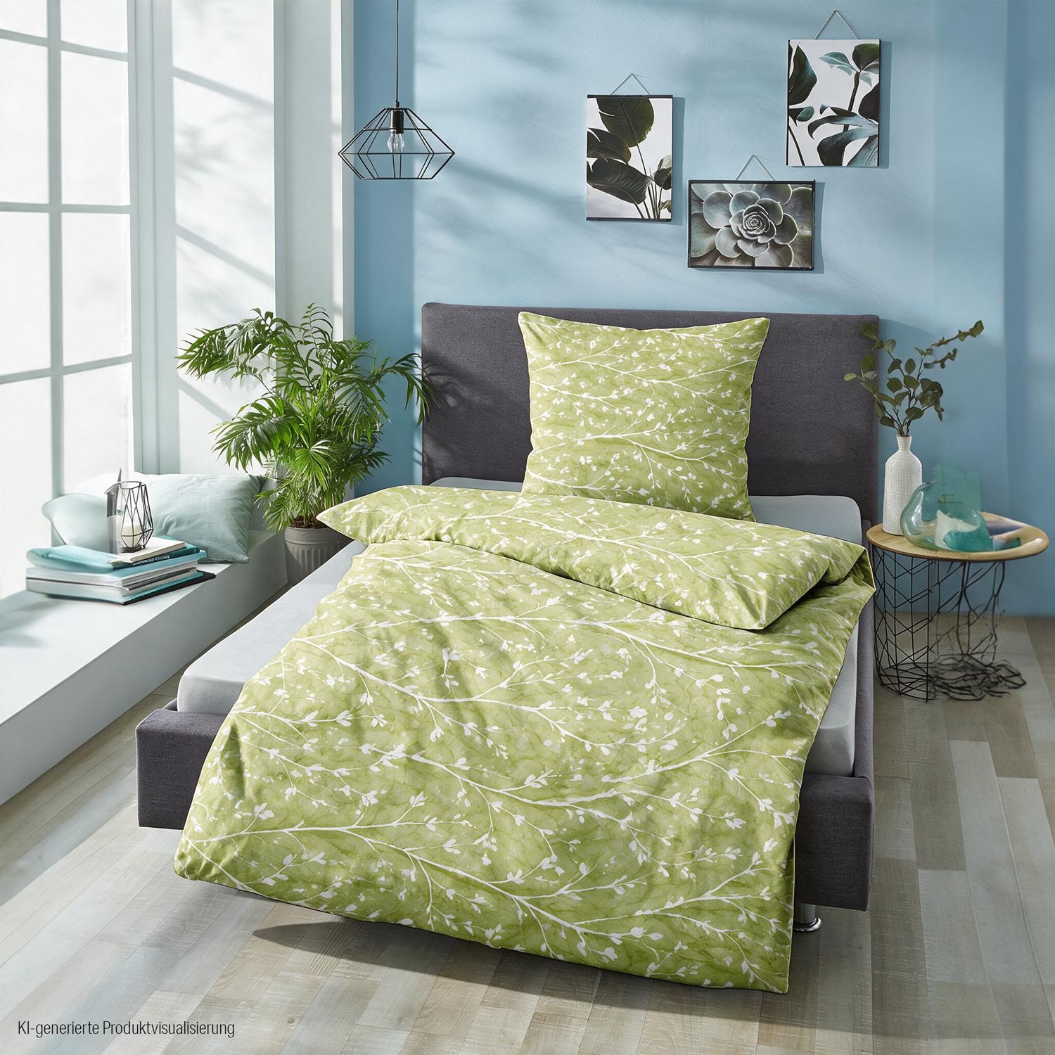 Juego de cama Cloud Comfort de satén Mako, 135 x 200 cm + 80 x 80 cm