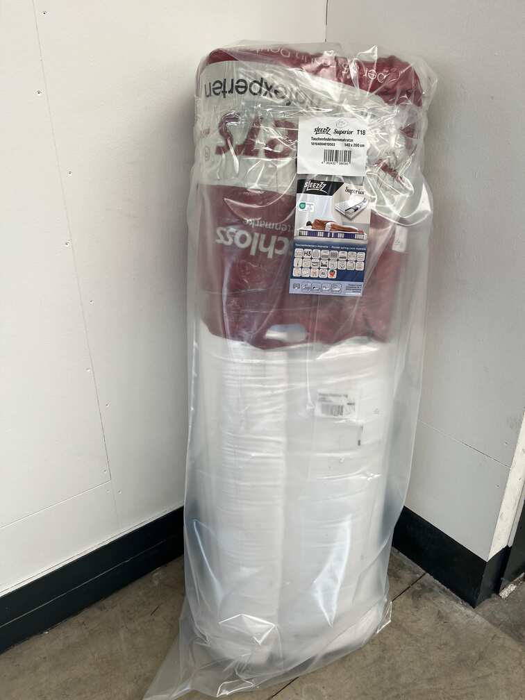 Online iade Sleezzz Superior pocket yaylı yatak 140 x 200 cm, yükseklik 18 cm, sertlik seviyesi H3