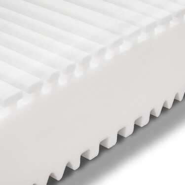 Colchón Sleezzz Superior de 7 zonas 100 x 200 cm, altura 21 cm, nivel de firmeza H3/H4