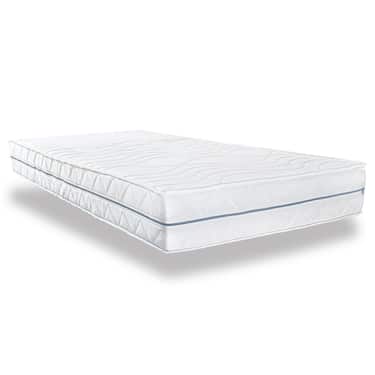 Colchón ergonómico 90x200 cm Supportho Premium 7 zonas, altura 18 cm, nivel de firmeza H2/H3 + cubrecolchón / mattress topper 90 x 200 cm