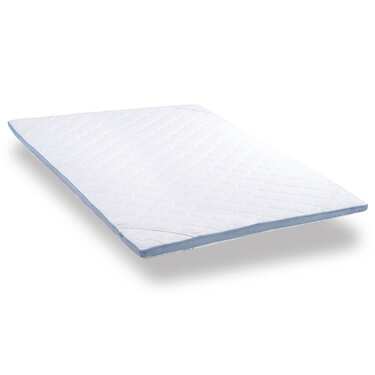 Šalto putplasčio užvalkalas "CloudComfort Cool" 180 x 200 cm H2/H3, aukštis 7 cm, kietumo lygis H2/H3, 7 zonų užvalkalas su vasaros ir žiemos pusėmis