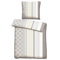 CloudComfort Basic ropa de cama de microfibra beige 135 x 200 + 80 x 80 cm