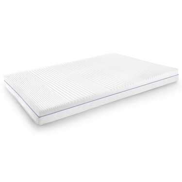 Colchón ergonómico 180x200 cm Supportho Premium 7 zonas, altura 18 cm, nivel de firmeza H2/H3 + 2 x juego de cama CloudComfort Basic de microfibra 135 x 200 cm + 80 x 80 cm