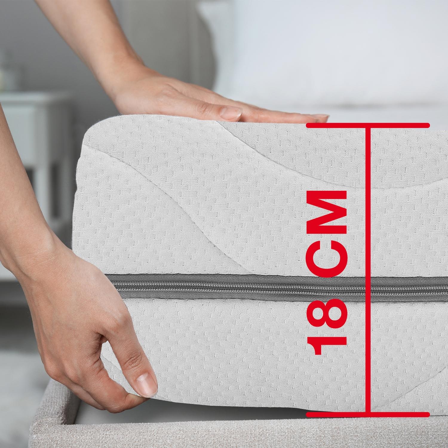 Height – Sleezzz® Smart Mattress 80 x 200 cm + Sleezzz® Smart Blanket 150 x 200 cm