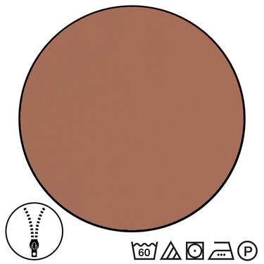 Sleezzz® Renforcé reversible bed linen brown/white 135 x 200 + 80 x 80 cm