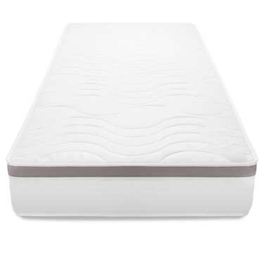 Ergonomiškas kišeninis spyruoklinis čiužinys "Sleezzz Diamond T1000" 100 x 200 cm, aukštis 23 cm, kietumo lygis H2/H3, 1000 spyruoklių/2m²