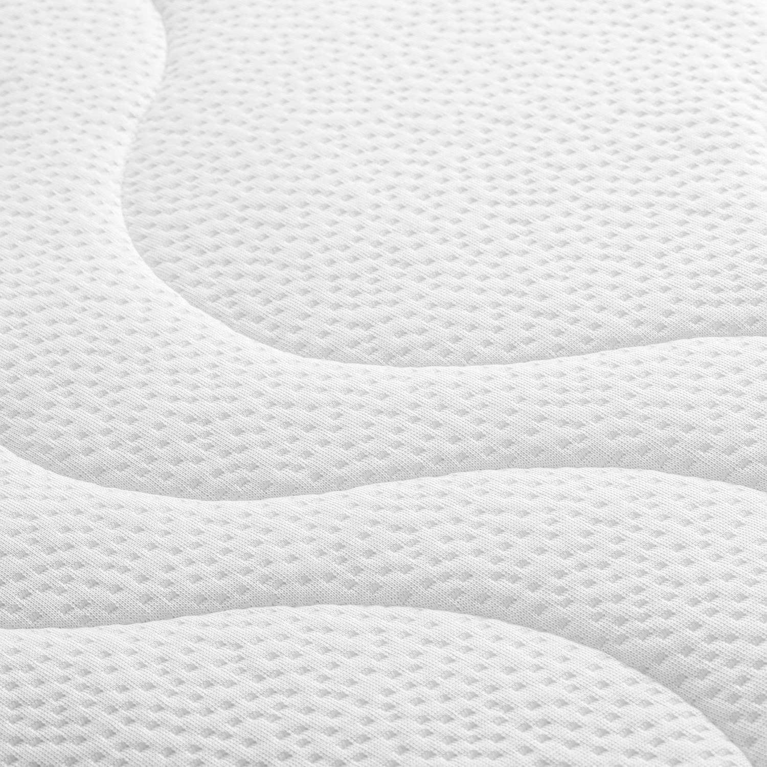 La funda en detalle – Colchón Dream de espuma confortable de 7 zonas, 160 x 200 cm, altura 3