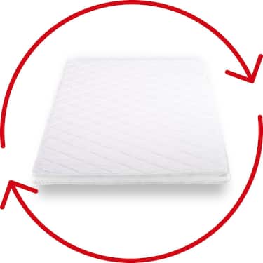 T6 Comfort pjenasti topper 100 x 200 cm, debljina 6 cm, razina čvrstoće H3