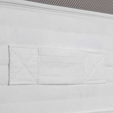 7 bölgeli ergonomik pocket yaylı yatak Sleezzz Diamond T1000 90 x 200 cm, yükseklik 23 cm, sertlik seviyesi H2/H3, 1000 yay/2m² + yatak pedi / mattress topper 90 x 200 cm