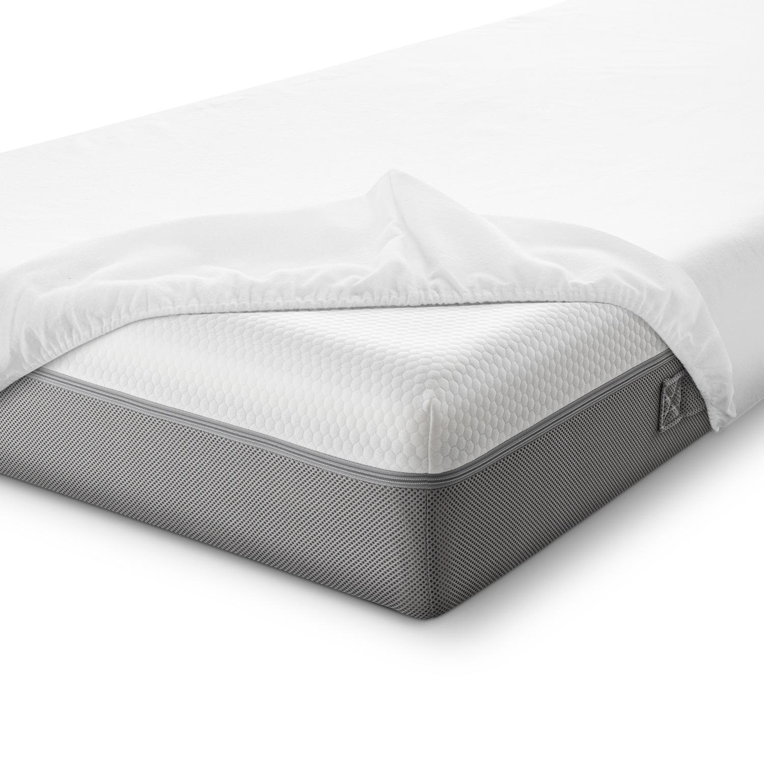 Construction and layers – Sleezzz® Vital waterproof molleton fitted sheet with antibacterial silver finish 160 x 200 cm