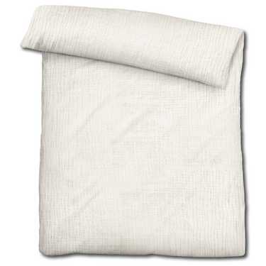 Paquete doble de ropa de cama de muselina Sleezzz® natural 135 x 200 cm + 80 x 80 cm