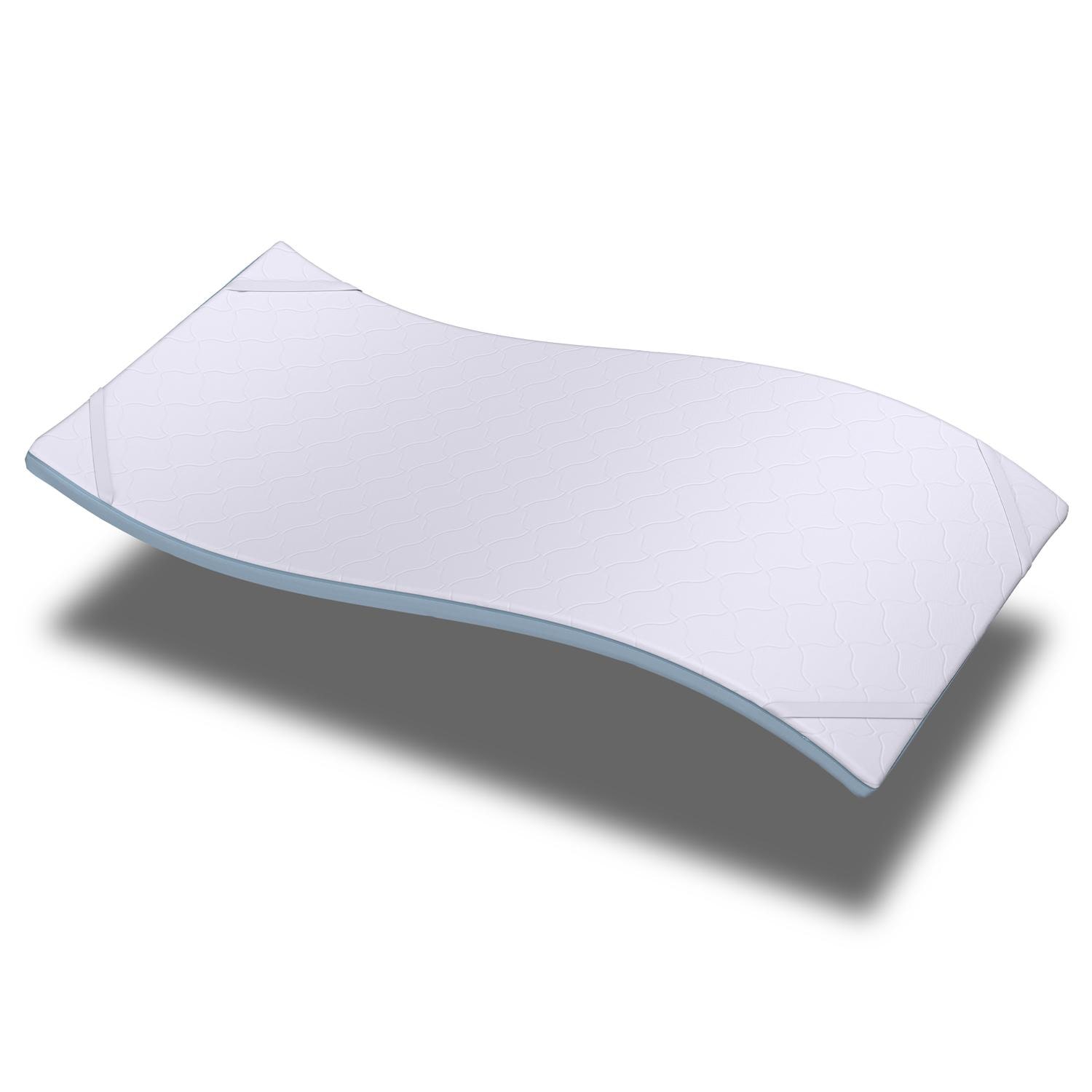 View – CloudComfort Cool topper 90 x 200 cm H2/H3 + CloudComfort Basic gel-flake pillow 40 x 80 cm