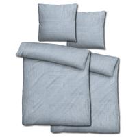 Paquete doble de ropa de cama de muselina Sleezzz® azul 135 x 200 cm + 80 x 80 cm