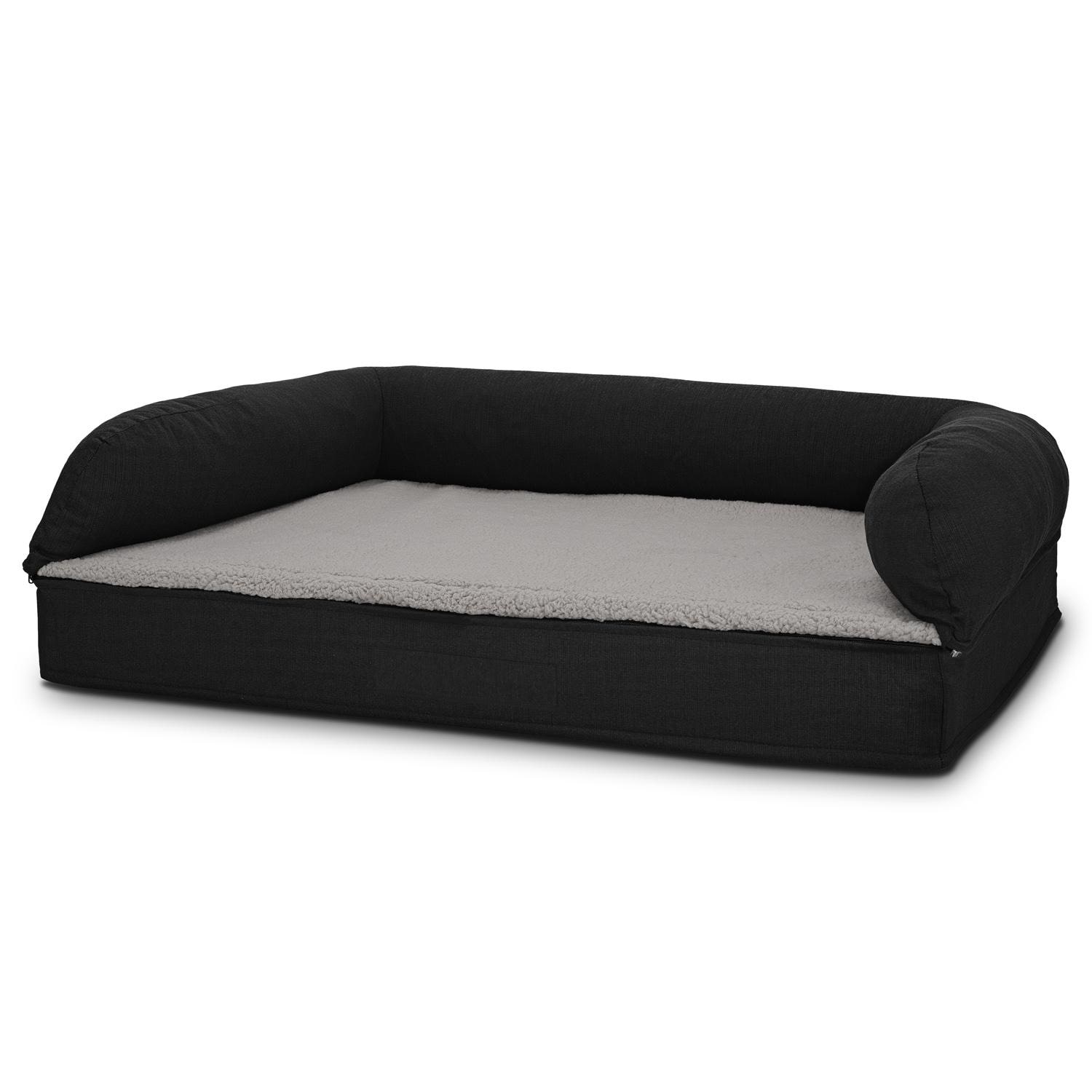 80 x 55 x 23 cm cama ortopédica para perros con respaldo tamaño M