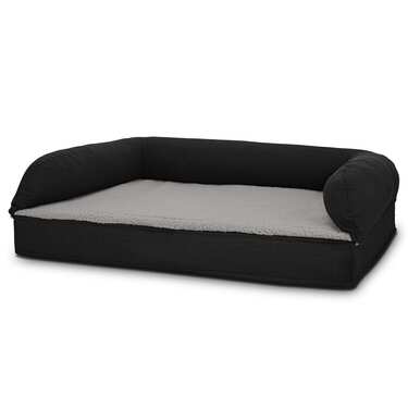 80 x 55 x 23 cm cama ortopédica para perros con respaldo tamaño M