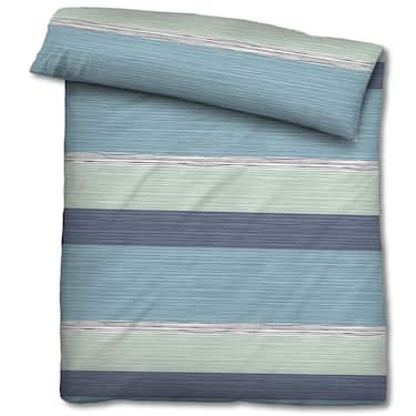 Ropa de cama de microfibra seersucker 135 x 200 + 80 x 80 cm + 40 x 80 cm Juego de 3 piezas