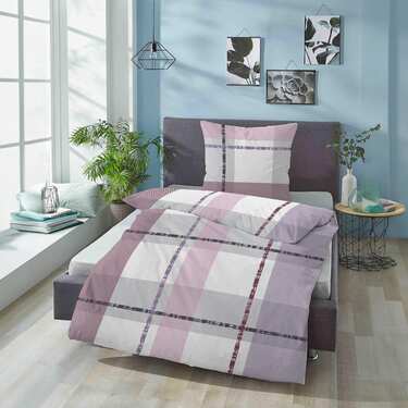 Paquete doble Castell Renforcé ropa de cama 135 x 200 cm + 80 x 80 cm