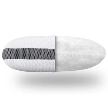 2 almohadas viscoelásticas Sleezzz Premium con contorno de mariposa, de 36 x 60 cm, con funda de doble tejido agradable al tacto