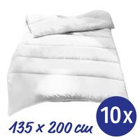 Edredón de microfibra para todas las estaciones de 10 x 135 x 200 cm, peso del relleno: aprox. 700 g, extraligero