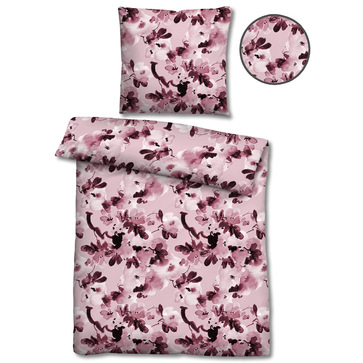 Double pack of beaver bed linen 155 x 220 cm + 80 x 80 cm