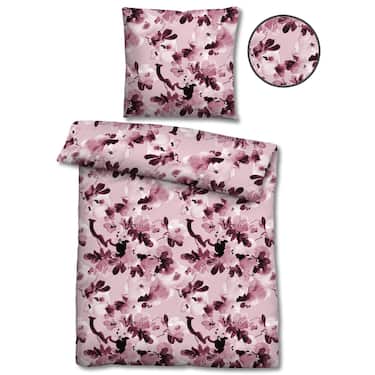 Dvojni paket posteljnine bobrovec 155 x 220 cm + 80 x 80 cm
