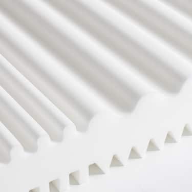 Colchón de espuma fría K16 90 x 200 cm + sobrecolchón / sobrecolchón 90 x 200 cm