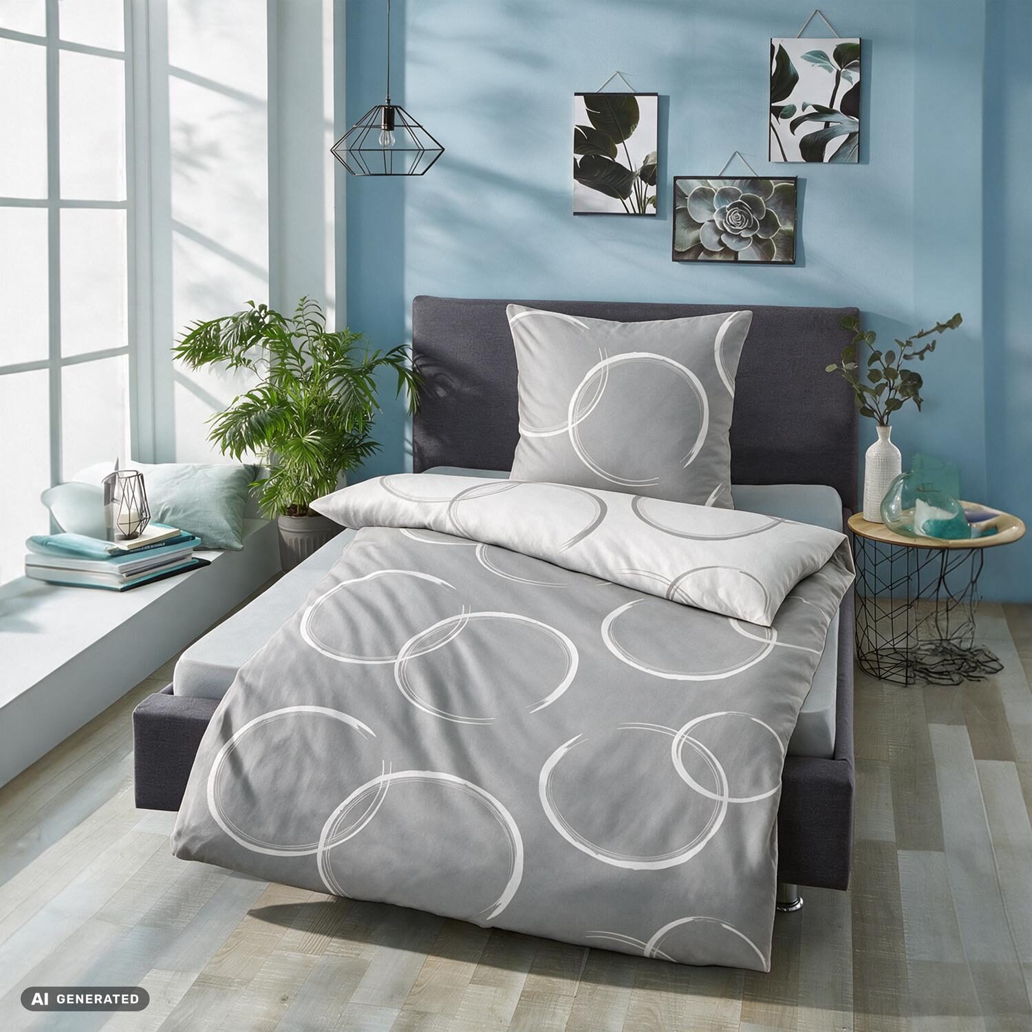 Ropa de cama «Renforcé» 140 x 200 cm + 70 x 90 cm