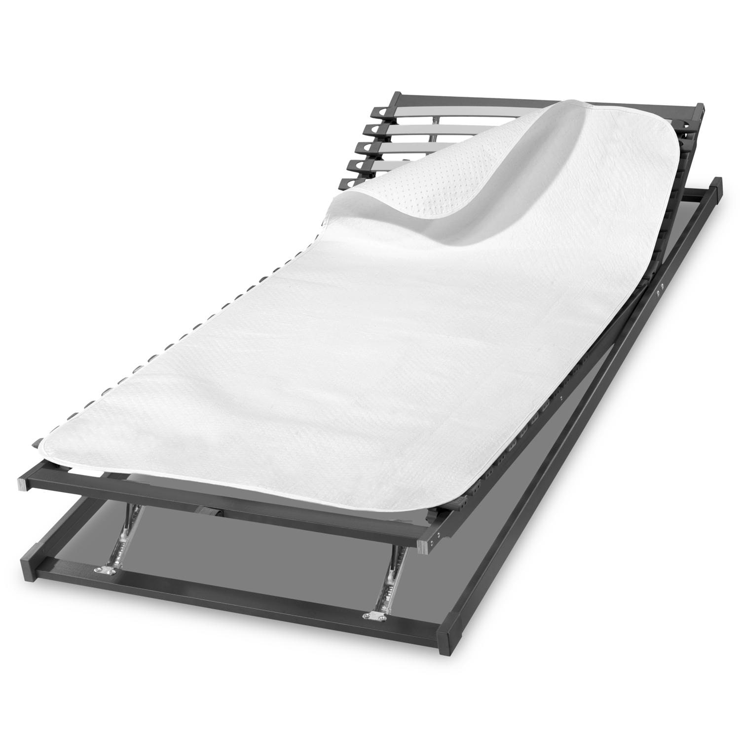 Nubbed mattress protector Slatted frame support Mattress base 100 x 200 cm