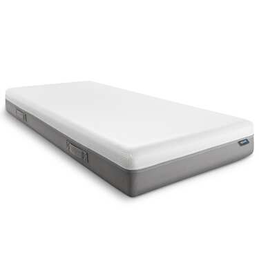 Sleezzz Premium viscoelastic mattress 90 x 200 cm, height 20 cm, firmness level H2/H3, with reversible handles + mattress topper / mattress topper 90 x 200 cm