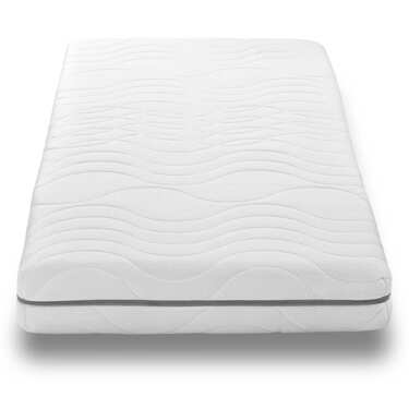 7-zone viscoelastic mattress Sleezzz Smart 90 x 200 cm, height 18 cm, firmness level H3 with air memory foam + economy pack 3 colors Castell fitted sheet 90 x 190 - 100 x 200 cm