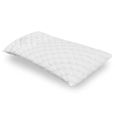 Kallskumstopp Supportho Premium-topp 120 x 200 cm H3, höjd 9 cm, hårdhetsgrad H3 med antibakteriellt överdrag CloudComfort Basic gel-flingkudde 40 x 80 cm