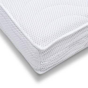 Colchón ergonómico de espuma fría Supportho Lavanda 90 x 200 cm, altura 18 cm, nivel de firmeza H2/H3 + sobrecolchón 90 x 200 cm