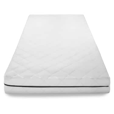 Sleezzz Superior pocket yaylı yatak 90 x 200 cm, yükseklik 18 cm, sertlik seviyesi H3 + yatak pedi / mattress topper 90 x 200 cm