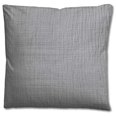 Paquete doble de ropa de cama de muselina Sleezzz® gris 155 x 220 cm + 80 x 80 cm