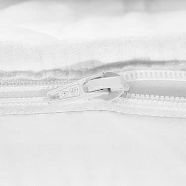 Sobrecolchón viscoelástico blando 140 x 200 cm, altura 6 cm, con efecto memoria