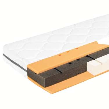 CloudComfort Premium 60 x 120 cm children's mattress with step edge