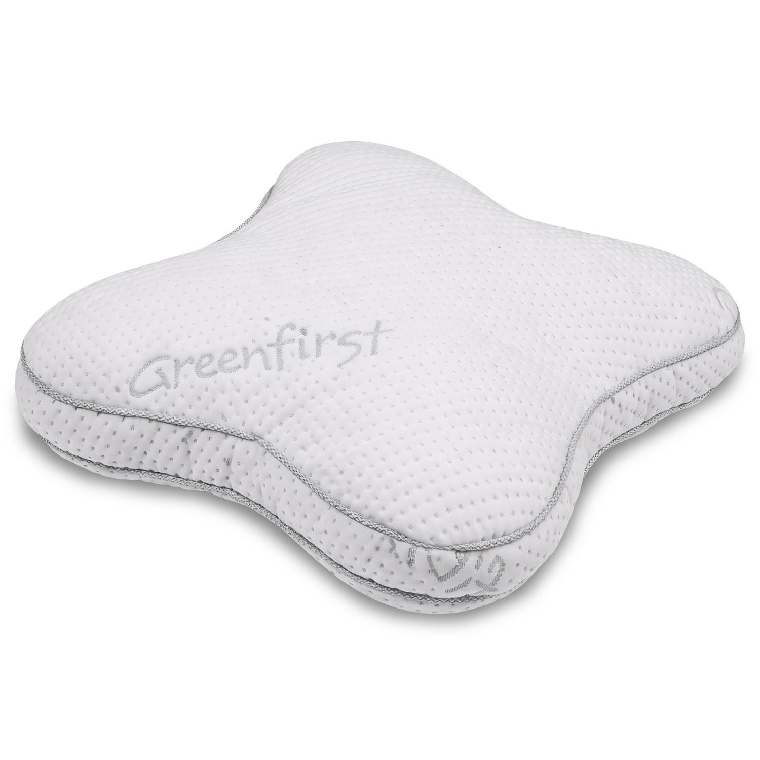 Sleezzz® premium gelskum-kontur- og mavesovepude
