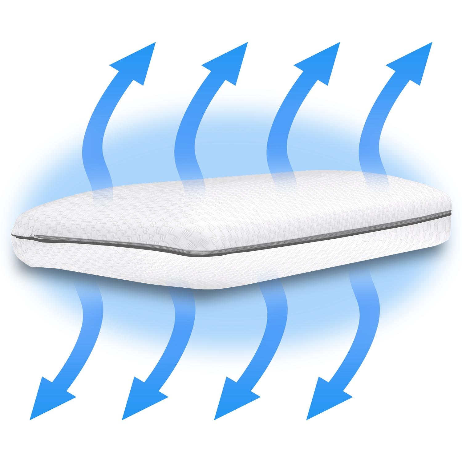 Almohada Sleezzz Smart regulable en altura y firmeza 33 x 75 cm